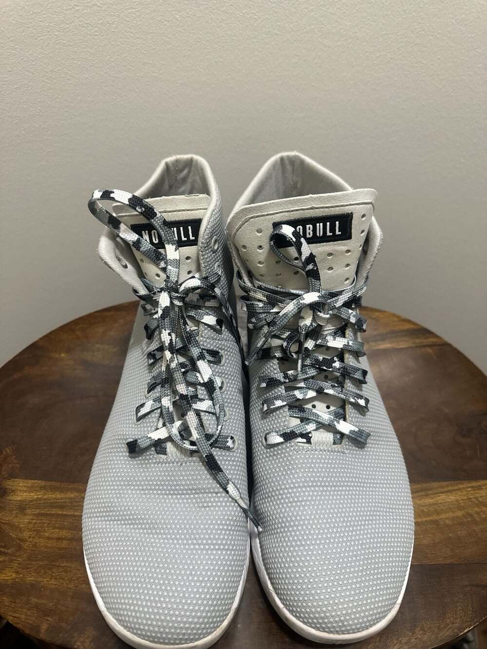 NOBULL High-Top Trainer Grey SuperFabric Men's 10.5 / Women's 12 B7 - Picture 2 of 7